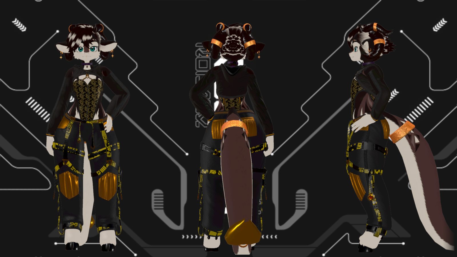 Artemis Techwear, For Onyx V2 and Biscotti, By Bratbun!