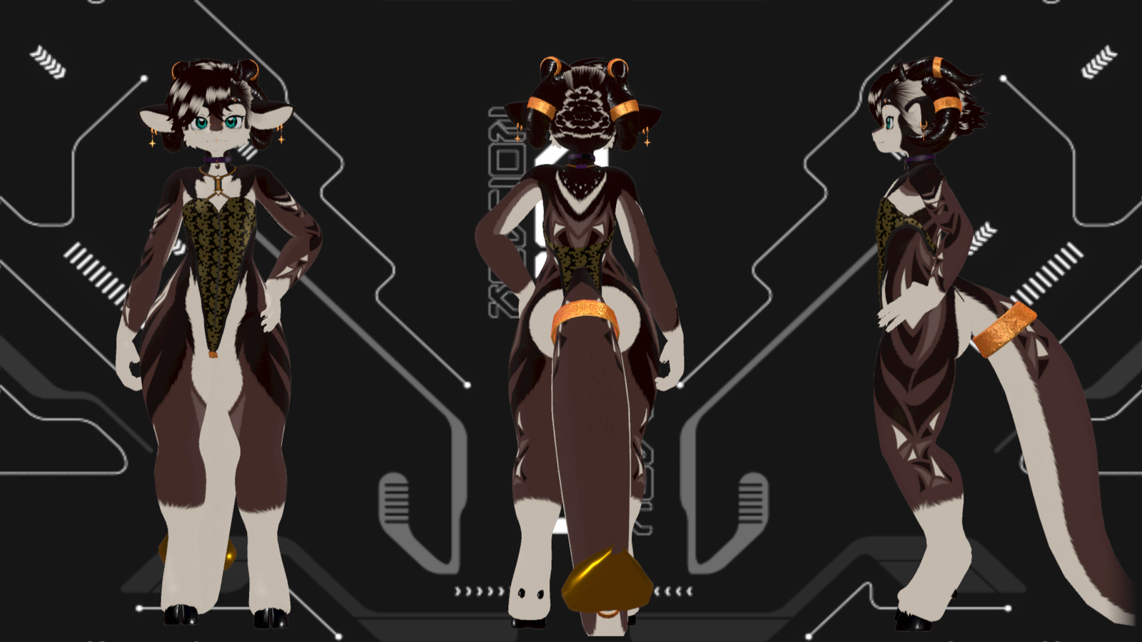 Artemis Techwear, For Onyx V2 and Biscotti, By Bratbun!