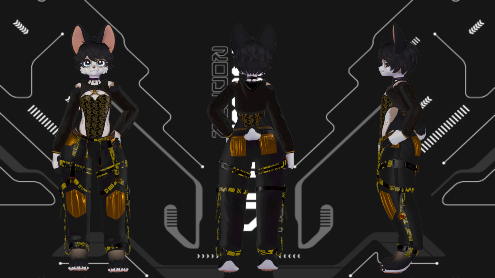 Artemis Techwear, For Onyx V2 and Biscotti, By Bratbun!