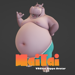 MaiTai the Hippo (ver. 2)