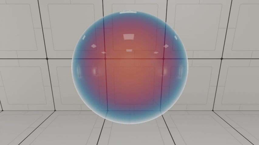 Thin Film Fresnel effect shader