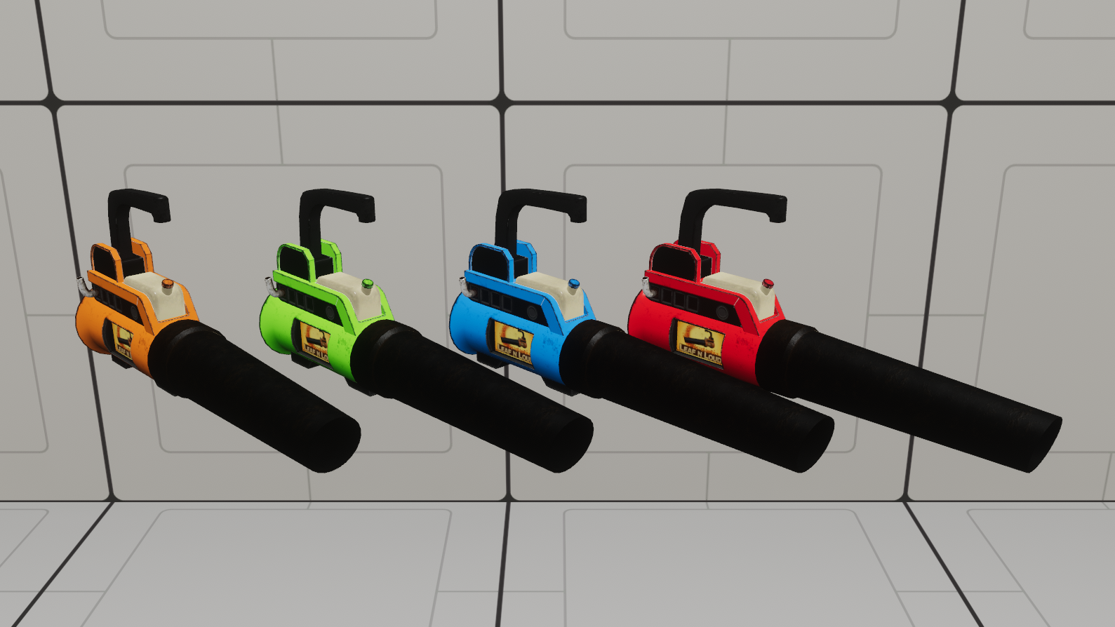 Leaf Blower - VRChat Avatar Prop
