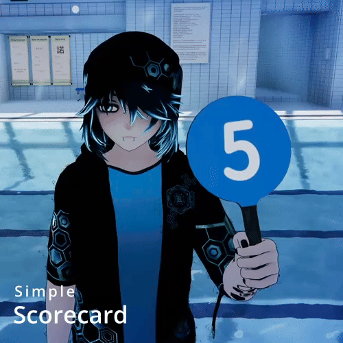 Scorecard - VRC Avatar asset