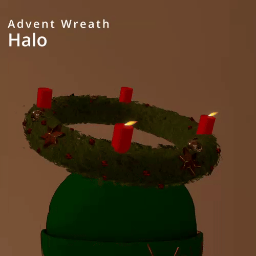 Advent Wreath Halo