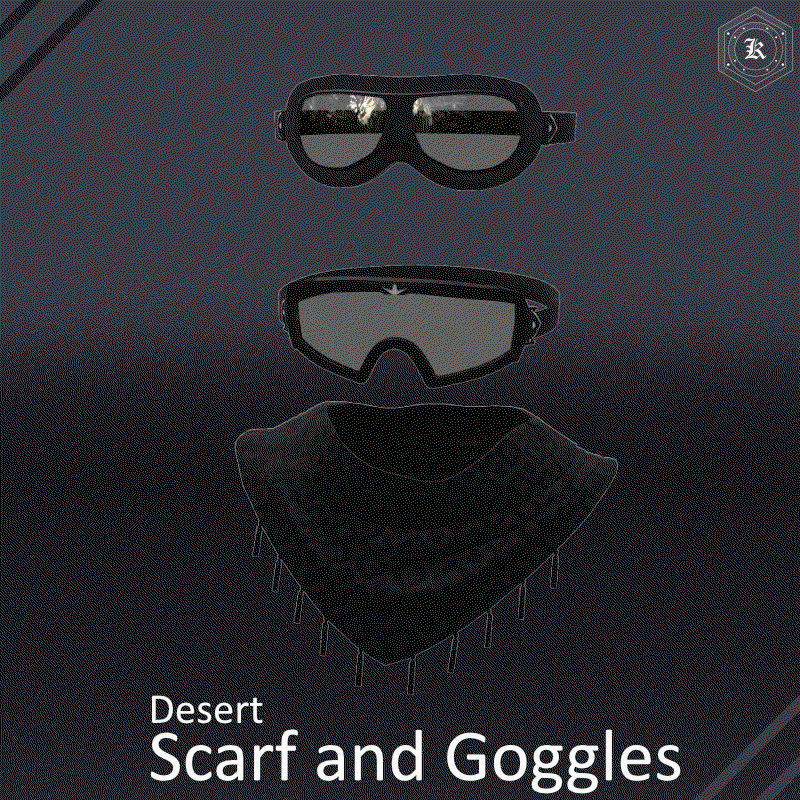 Desert Scarf & Goggles