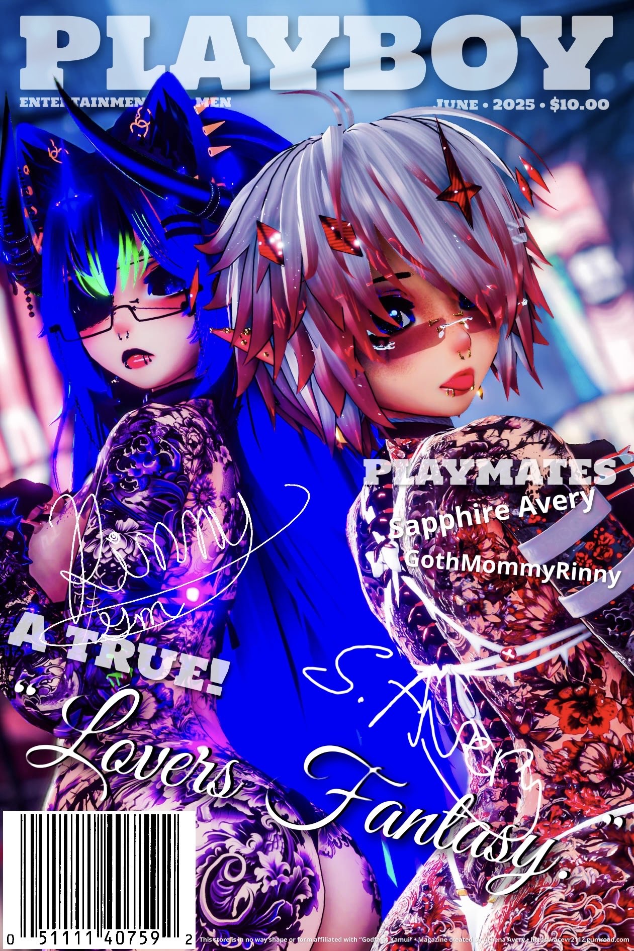 A Lovers Fantasy Tattoo set for GodWhisper / GodMagician / GodRevenger / Godrunner