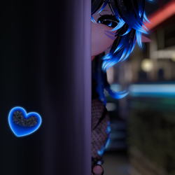 Glowy Heart Goes Brr