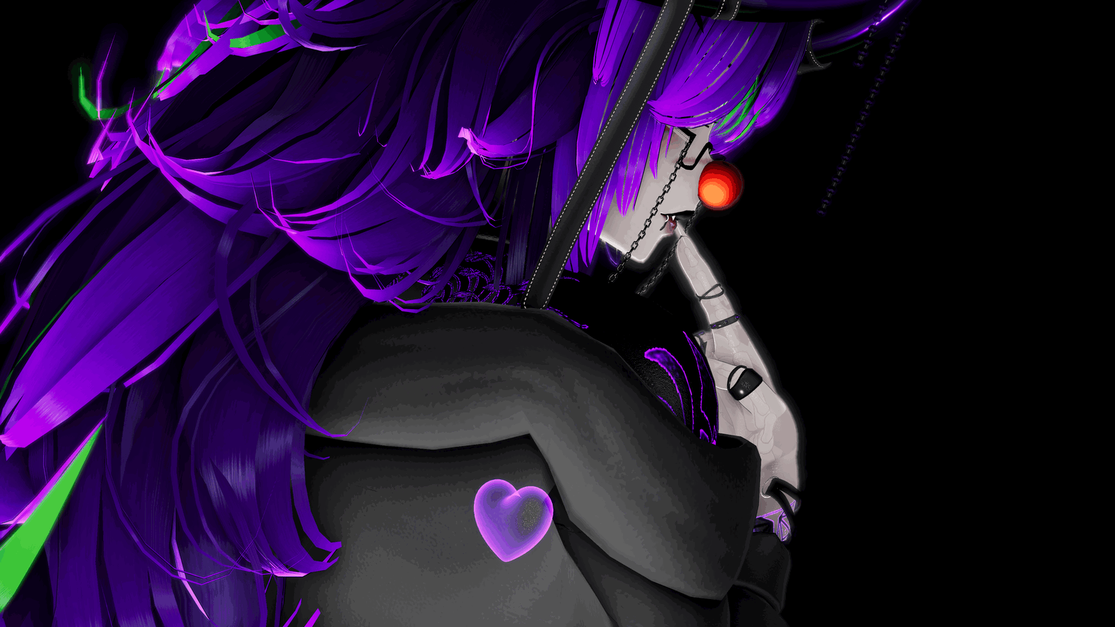 Glowy Heart Goes Brr