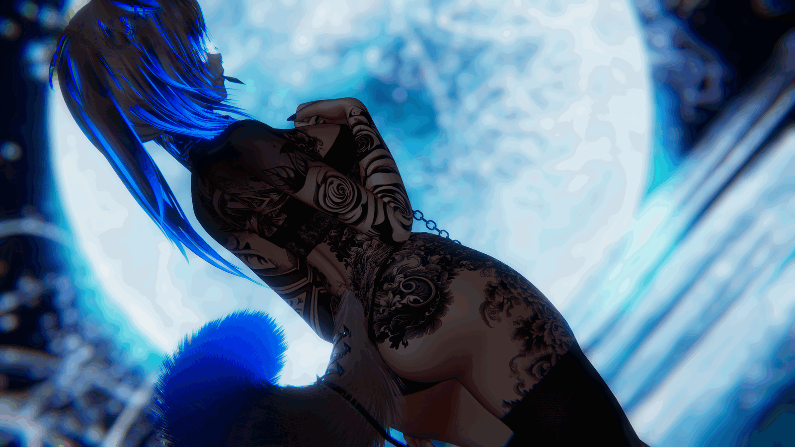 A Monarchs Gambit tattoo set (Zinpia VRbase)