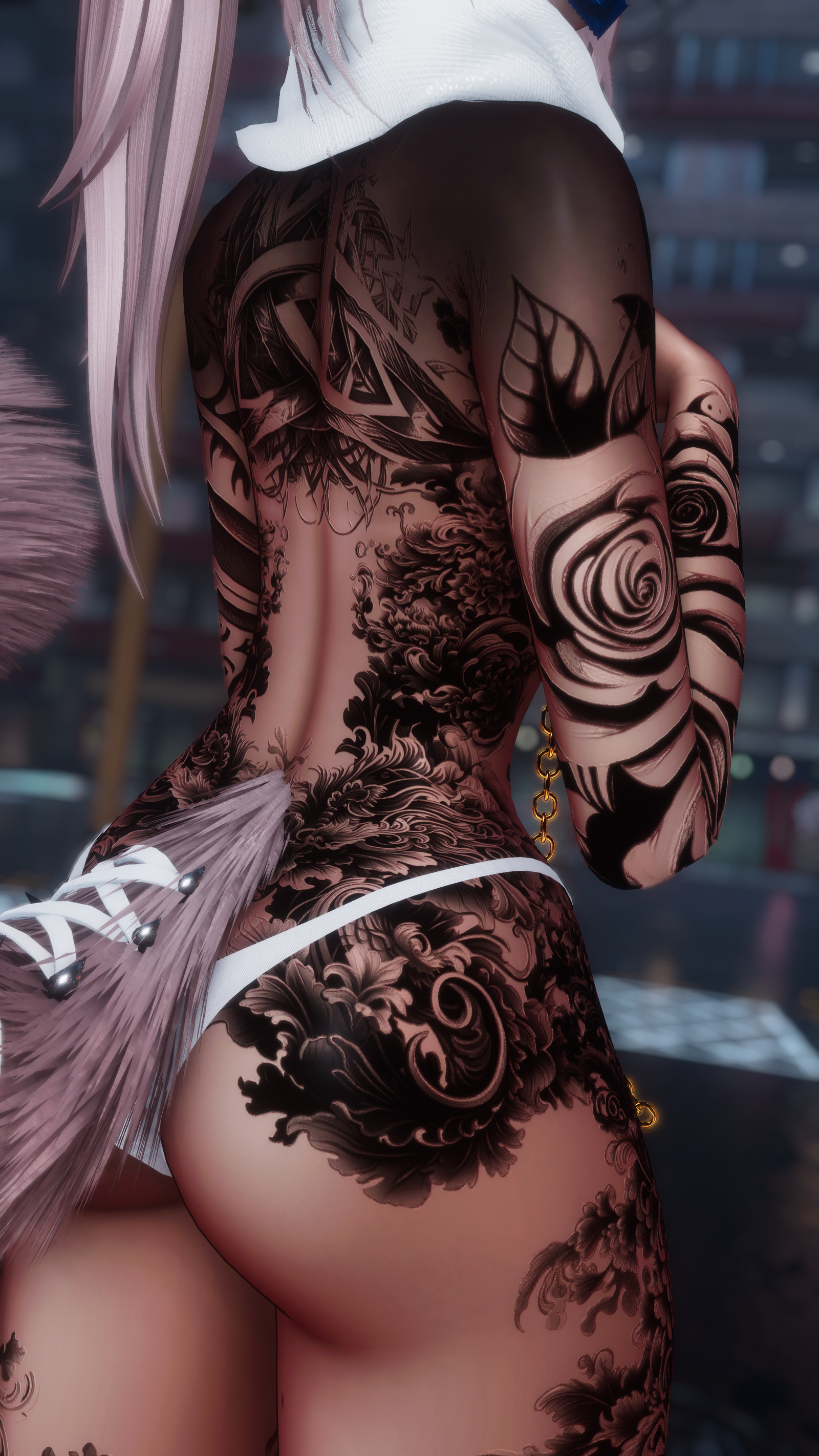A Monarchs Gambit tattoo set (Zinpia VRbase)