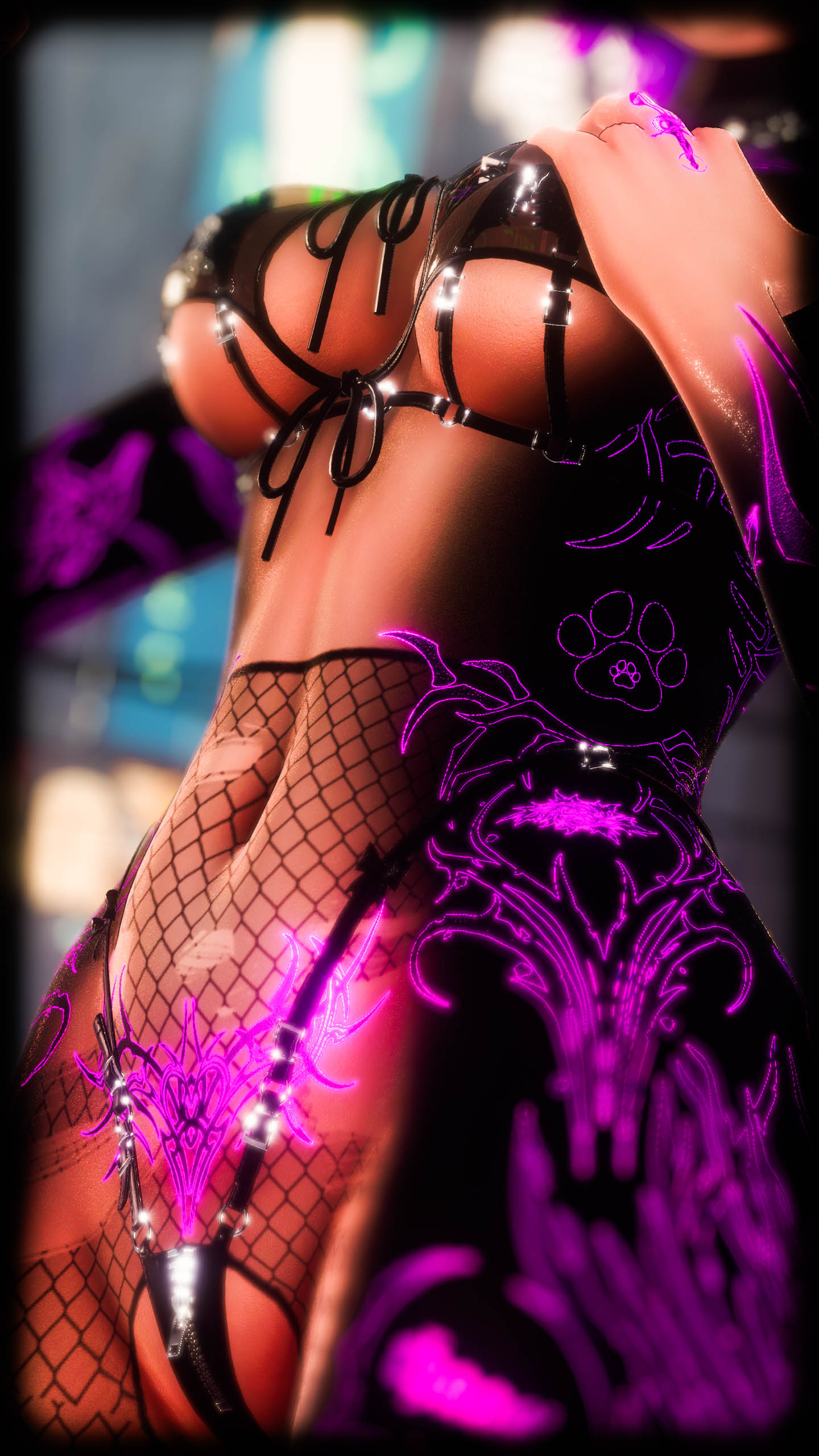 A Gothic Puppy Tattoo set for Zinpia VRBASE!