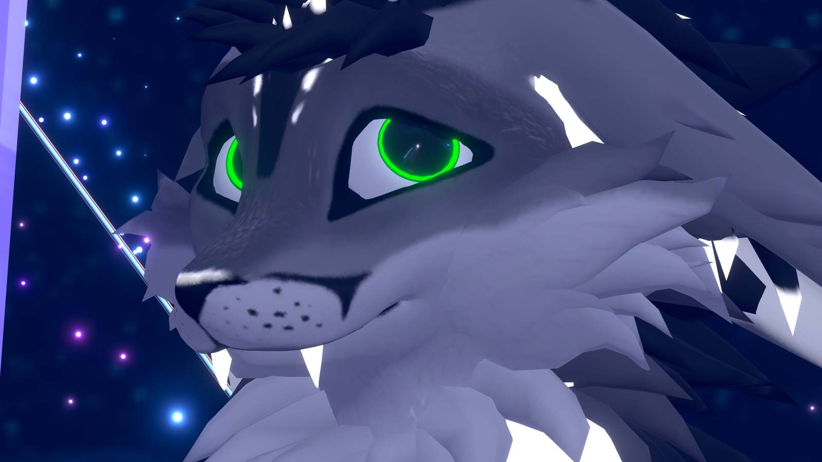 Rexouium - Tag's Easy Peasy Cheek Fluff - VRCFURY Drag n' Drop !!!