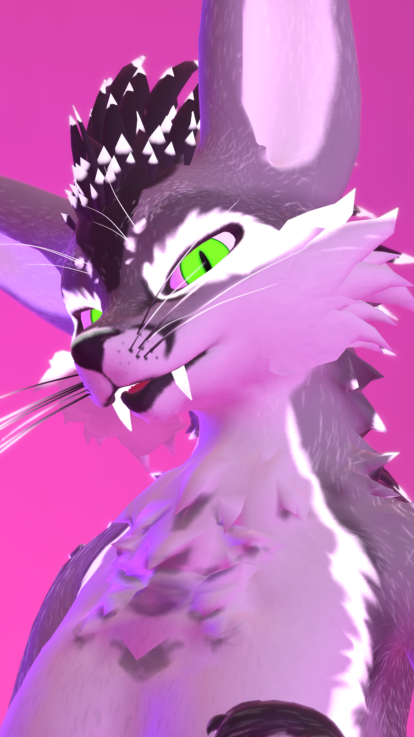 Rexouium - Tag's Easy Peasy Cheek Fluff - VRCFURY Drag n' Drop !!!