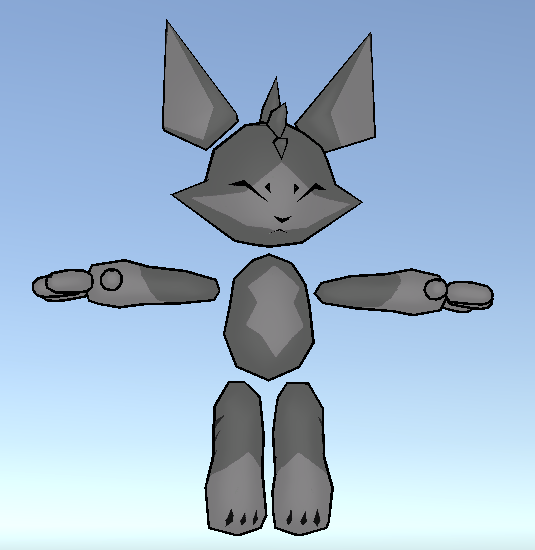ICOFOX | VRChat Low Poly Style Furry Avatar Base