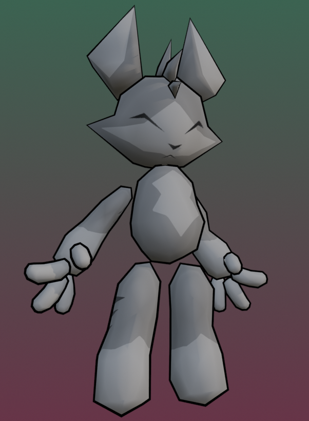 ICOFOX | VRChat Low Poly Style Furry Avatar Base