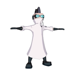 Doctor Veil - Rigged 3D Character Model