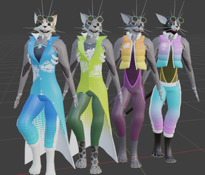 Furality Ultra Clothing Textures For Sword Summoner