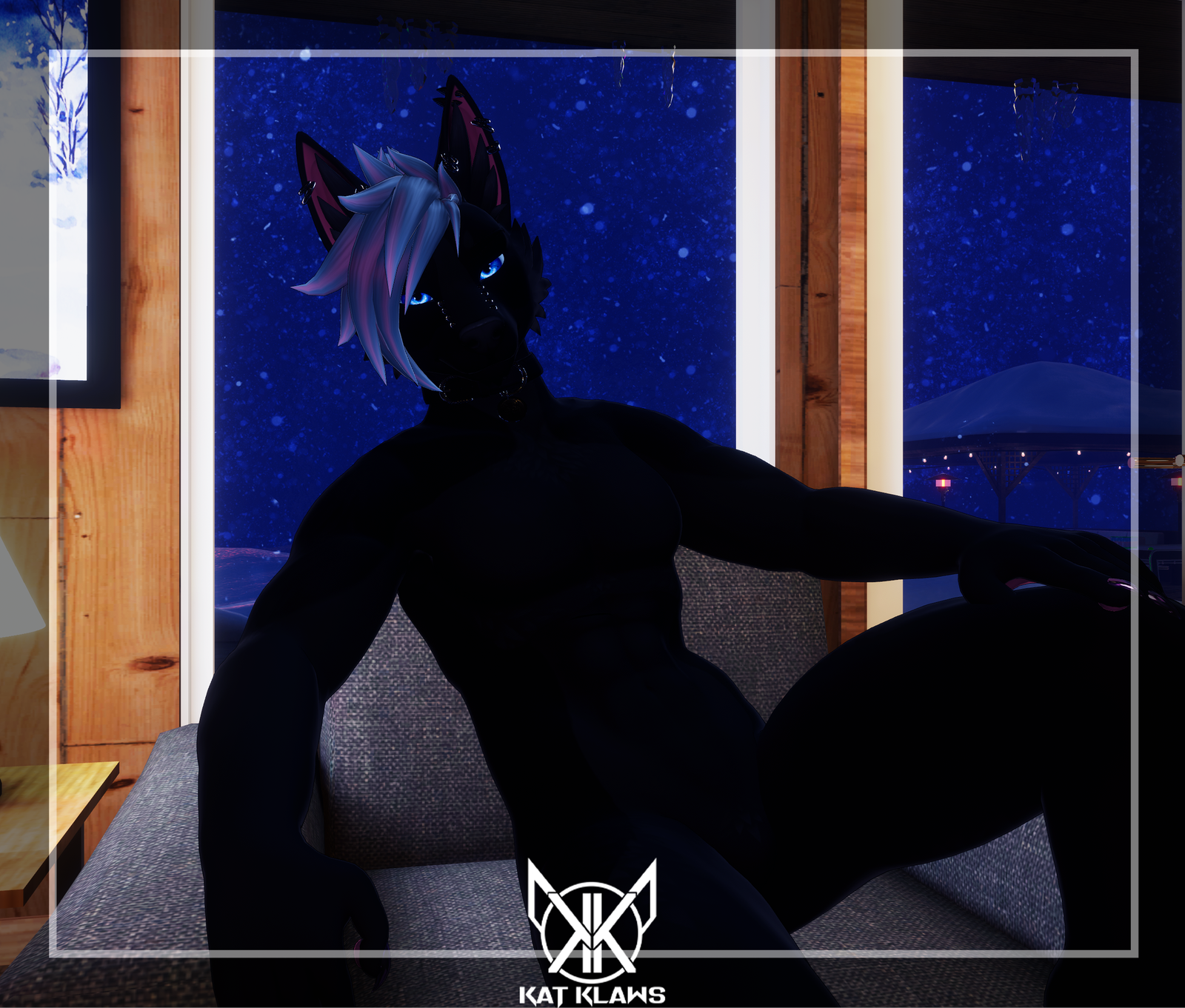 Shadow Husky - Foxipaws Dante