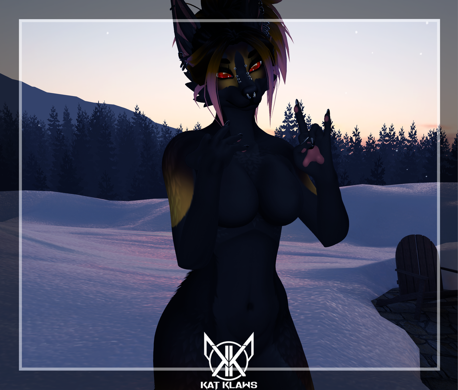 Fire Husky - Foxipaws Aurora