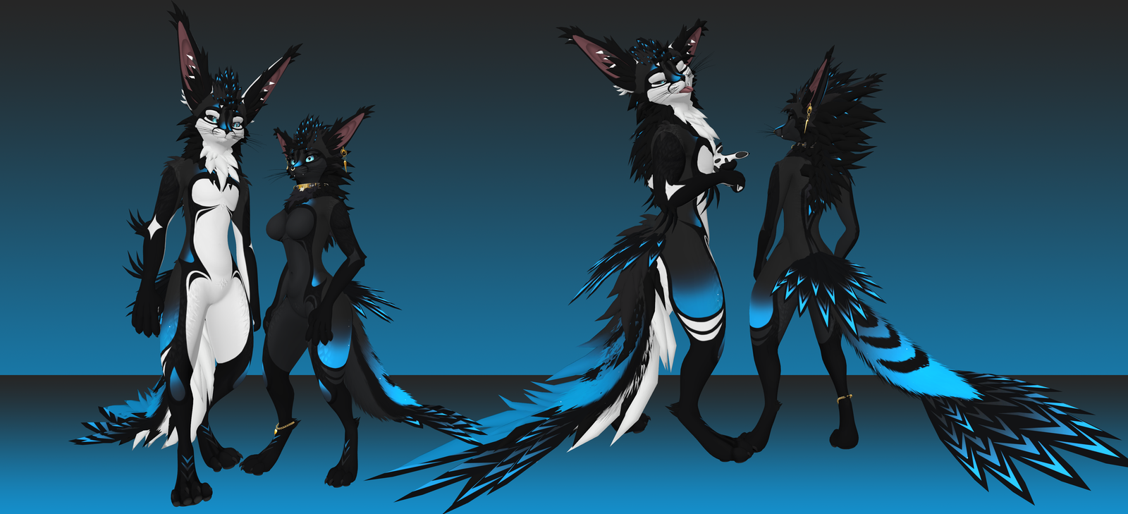 Jex Black Blue - Rexouium/Magpie