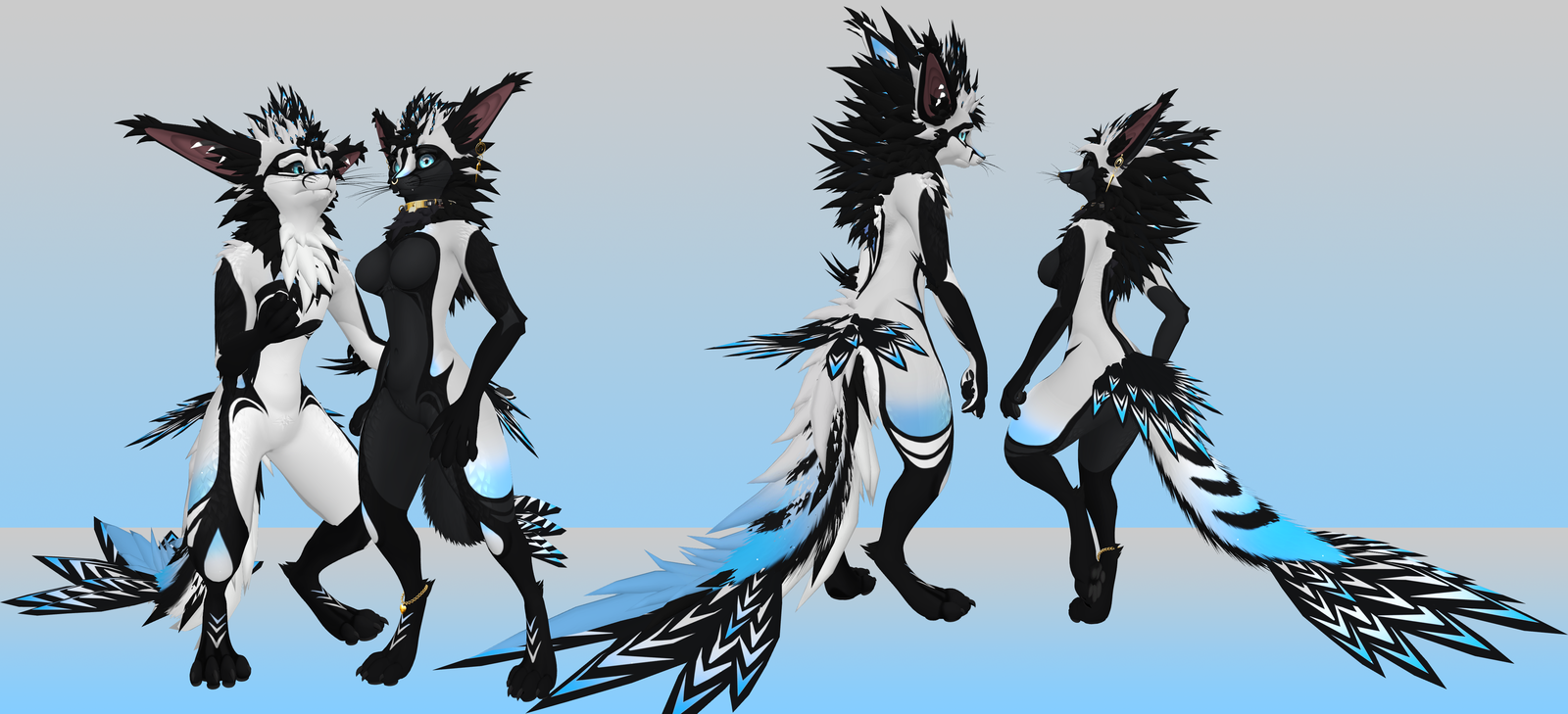 Jex White Blue - Rexouium/Magpie