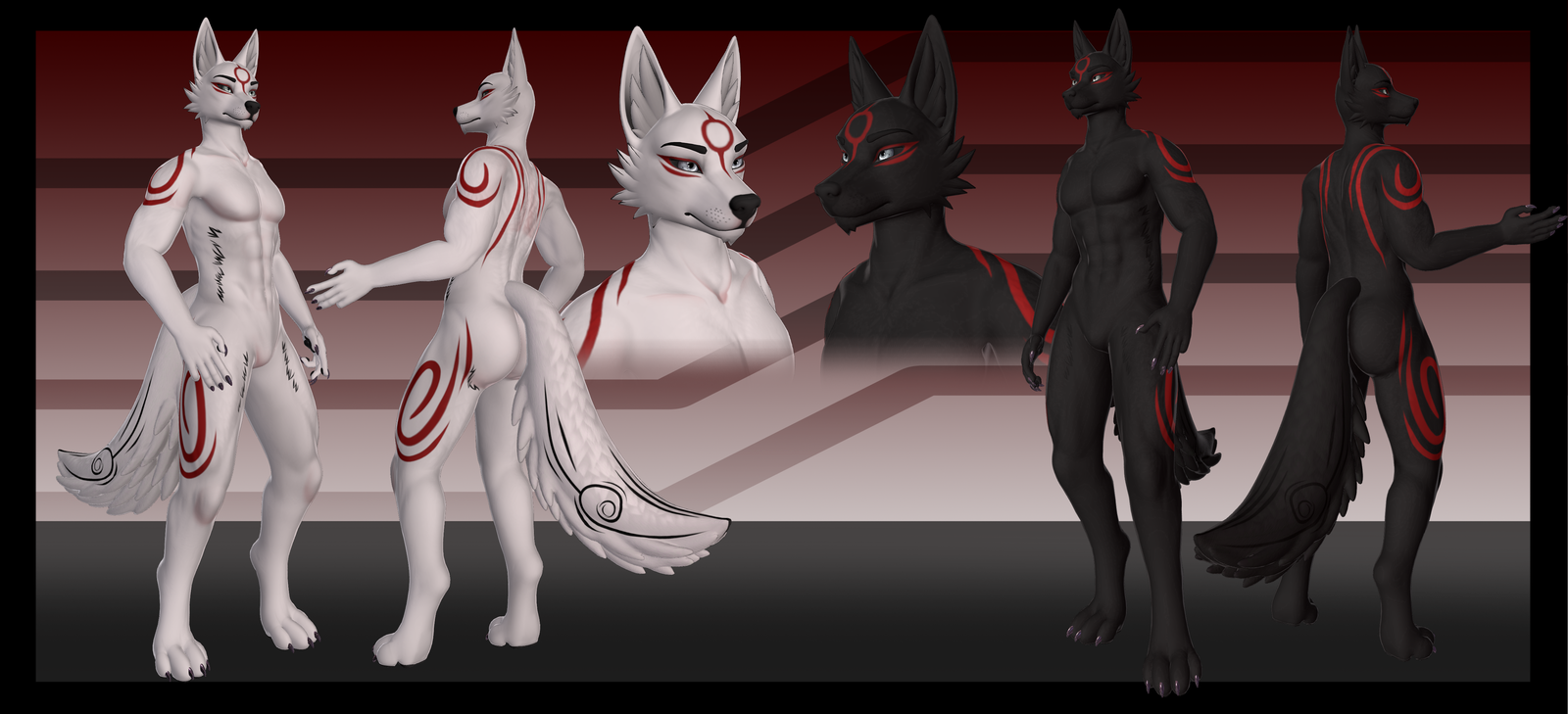 The Wolf God - Foxipaws Dante