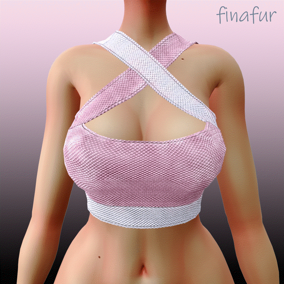 Criss-cross halter crop top