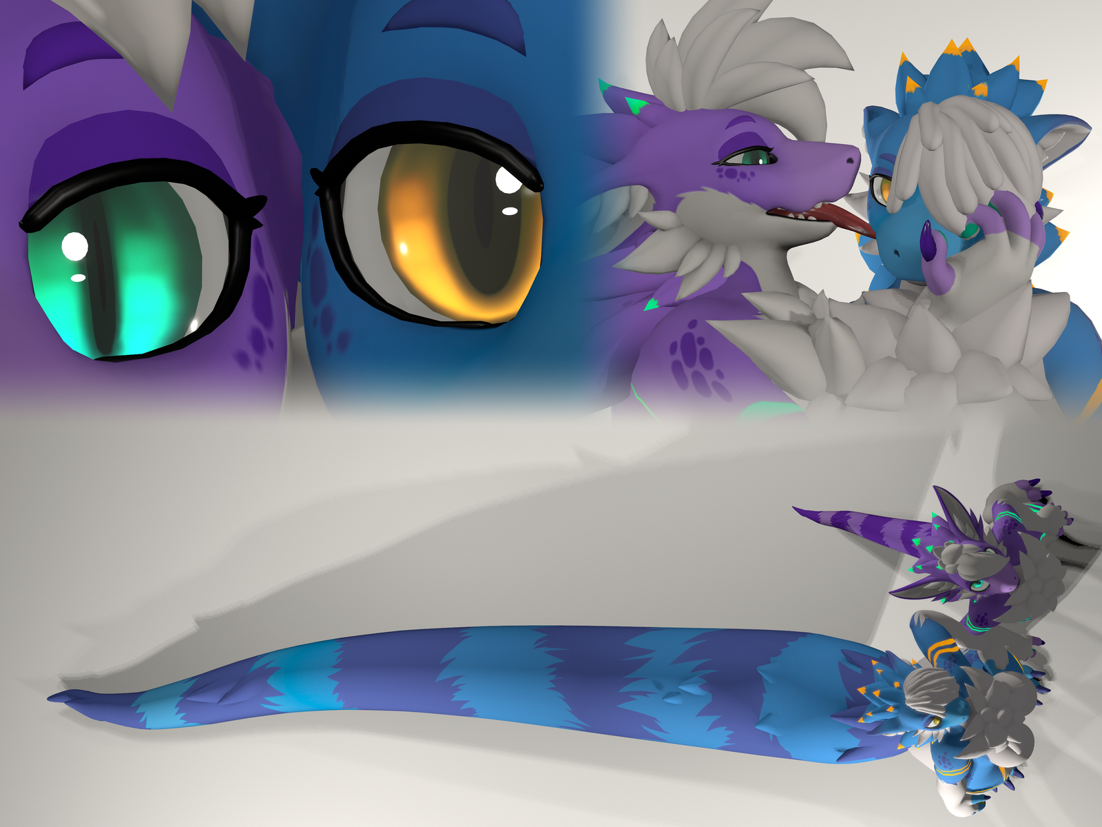 MojPoj's Snoodle VrChat 3.0 Avatar