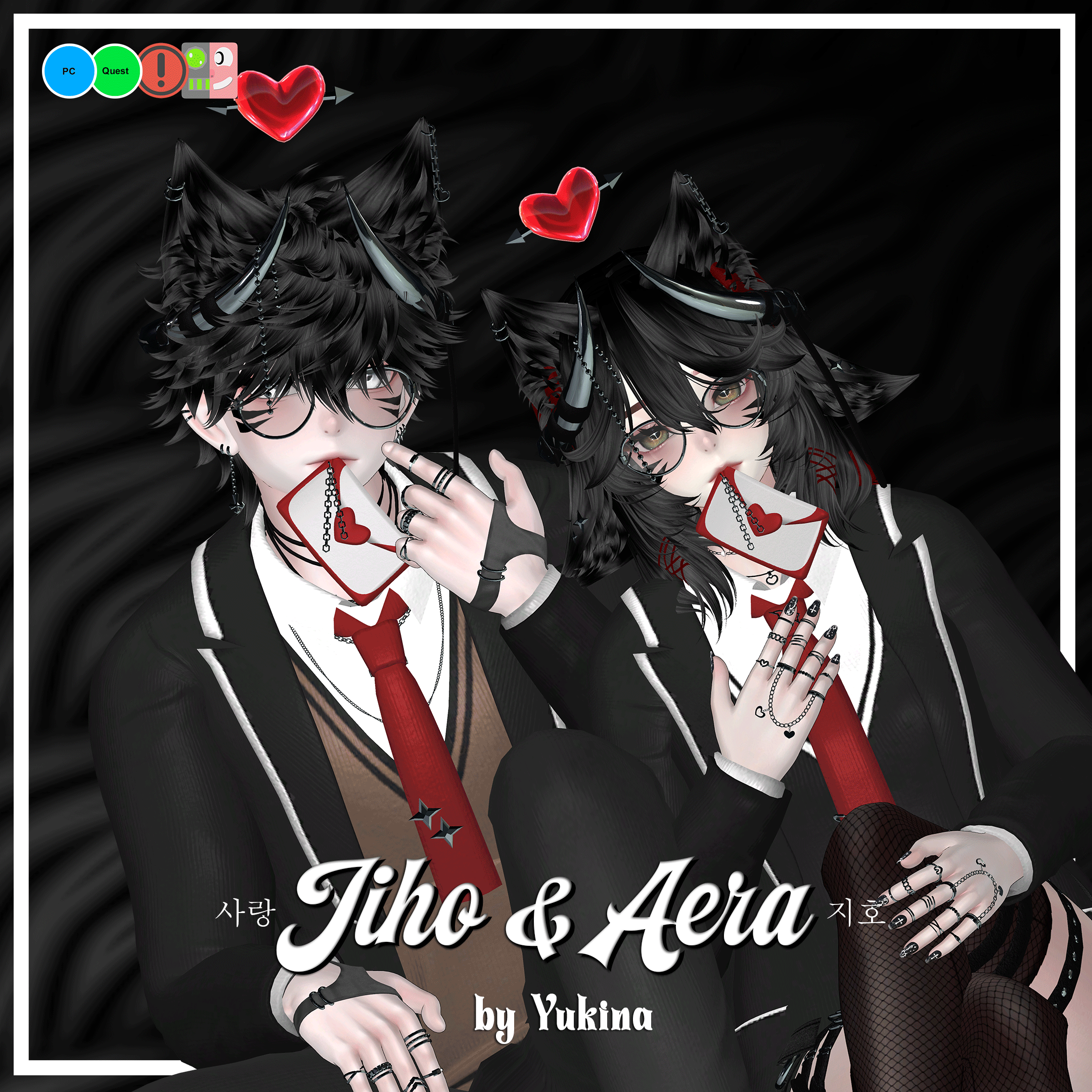✧ Aera & Jiho Avatar | PC/Quest + FT