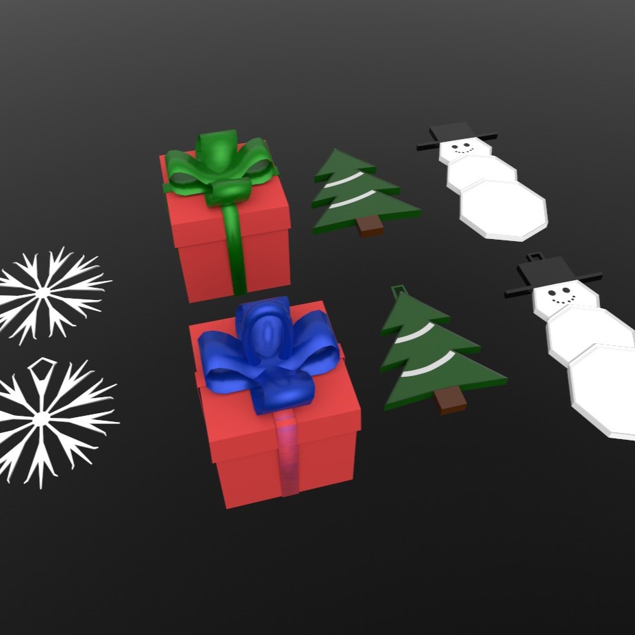 Holiday 3D Asset Pack