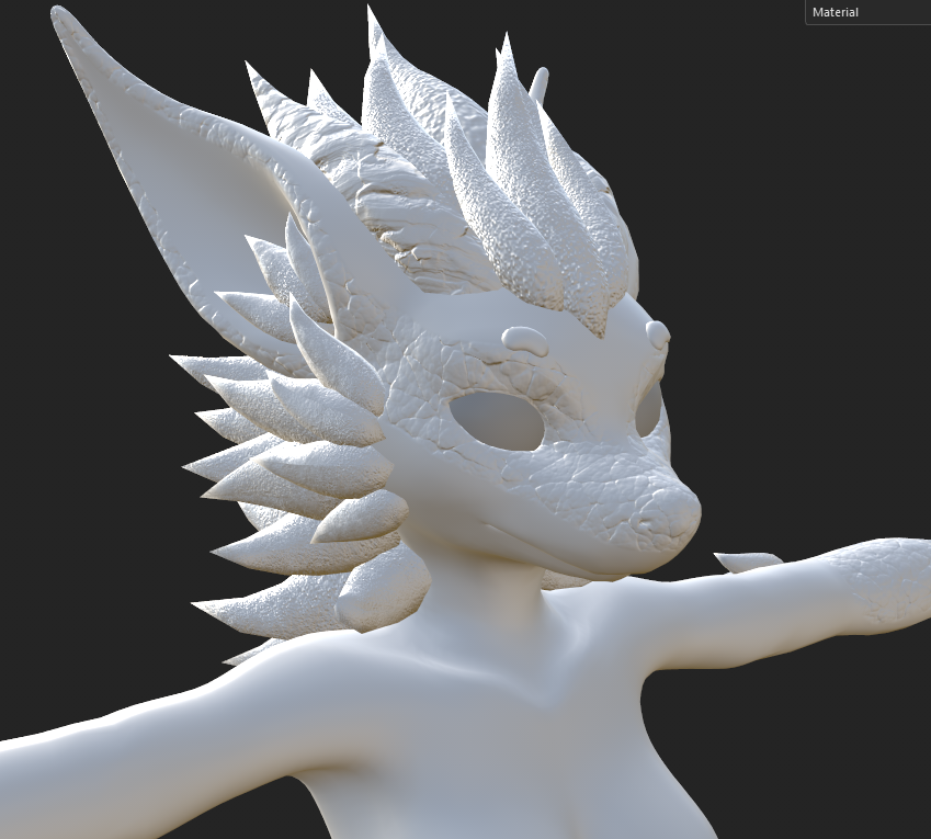 NFN Scales, and Horns Normal Maps