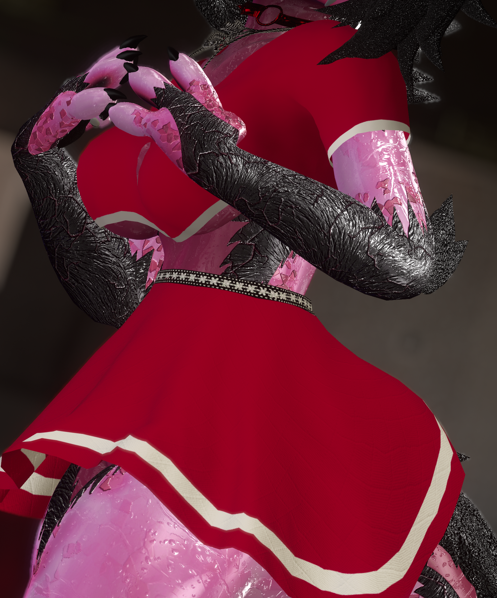 Retexture Skirt, Top and Underwear For Nardo and NFN