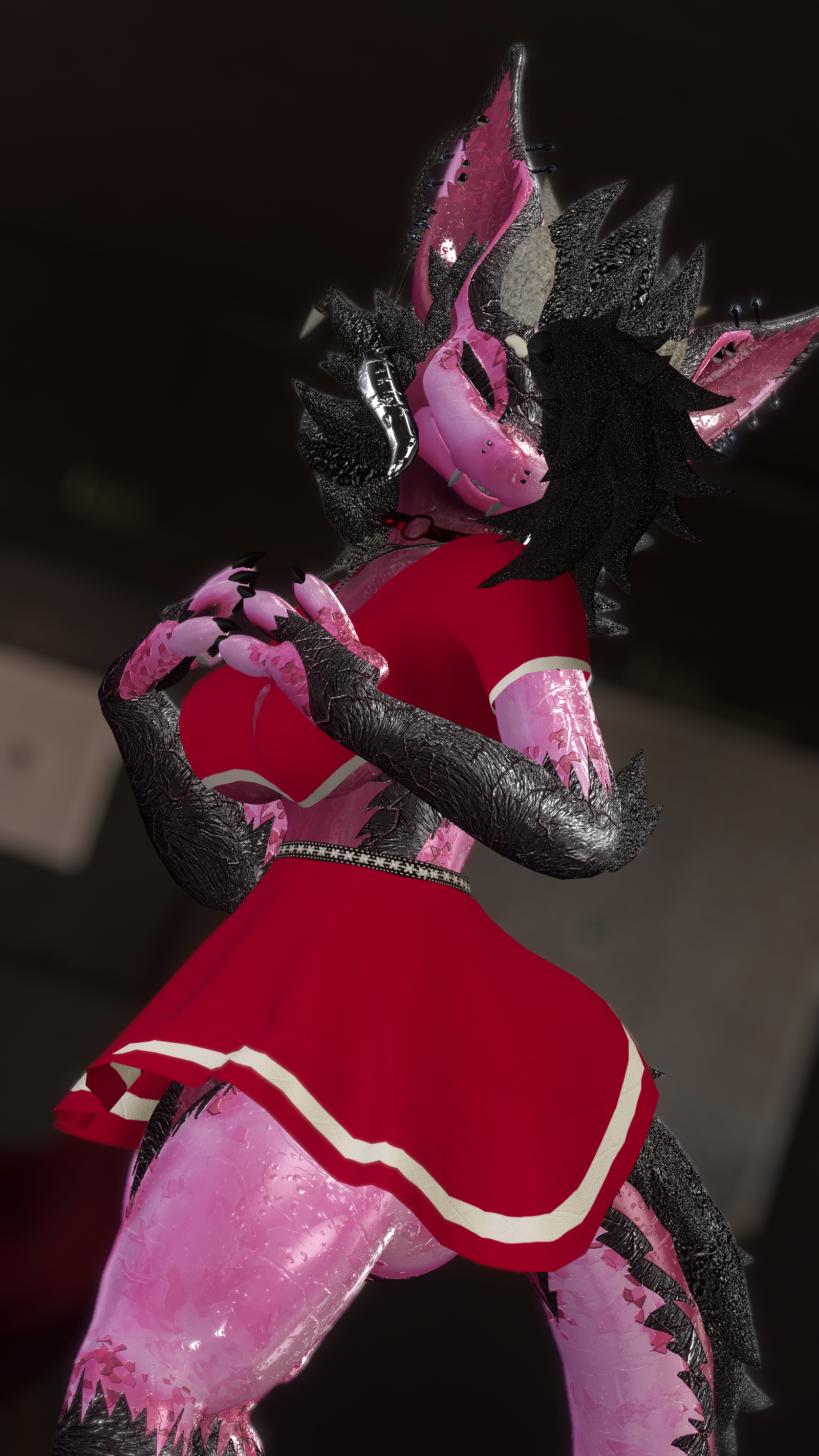 Retexture Skirt, Top and Underwear For Nardo and NFN