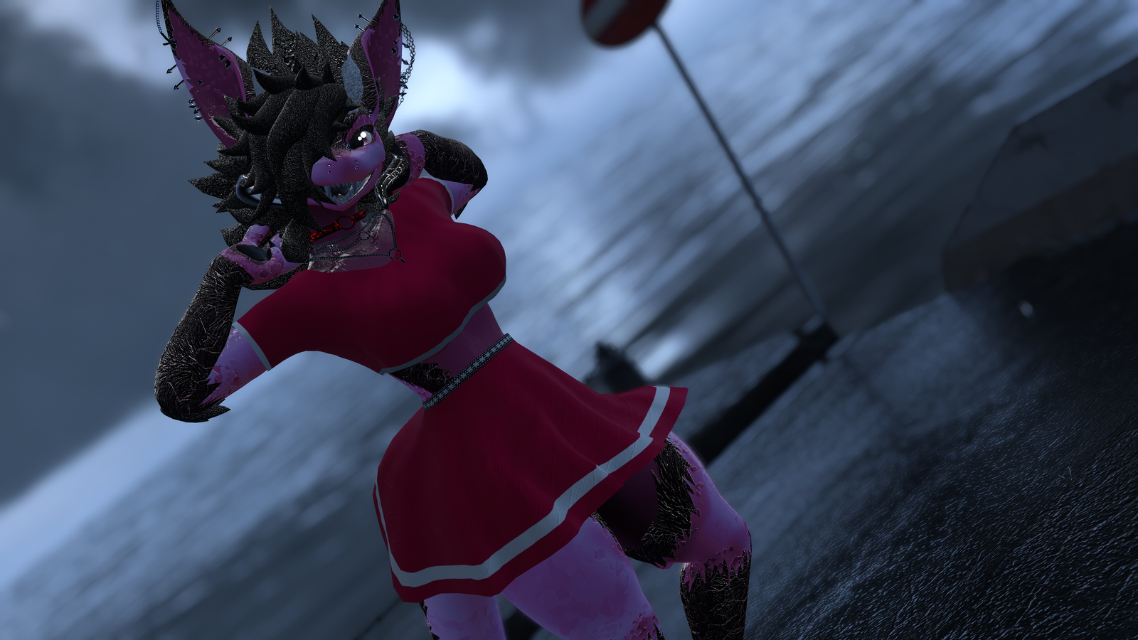 Retexture Skirt, Top and Underwear For Nardo and NFN