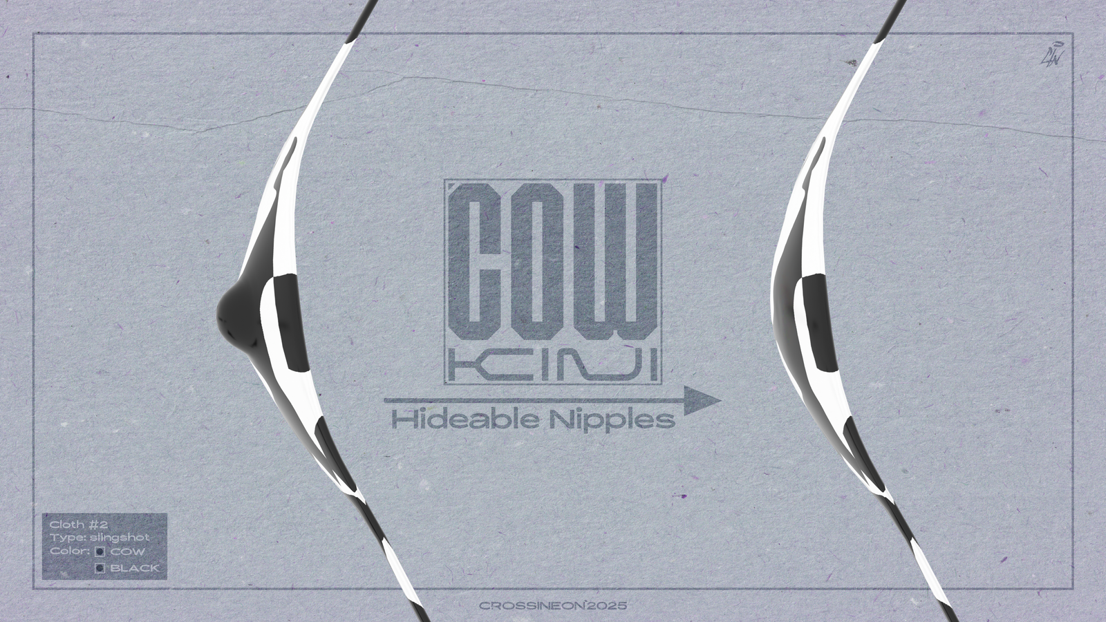 CIN CowKini (Cow Slingshot) for KFN