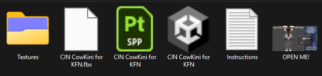 CIN CowKini (Cow Slingshot) for KFN