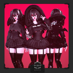 Monster Outfit Egirl