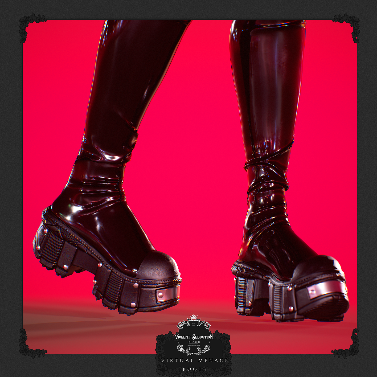 Virtual Menace Boots EGirl