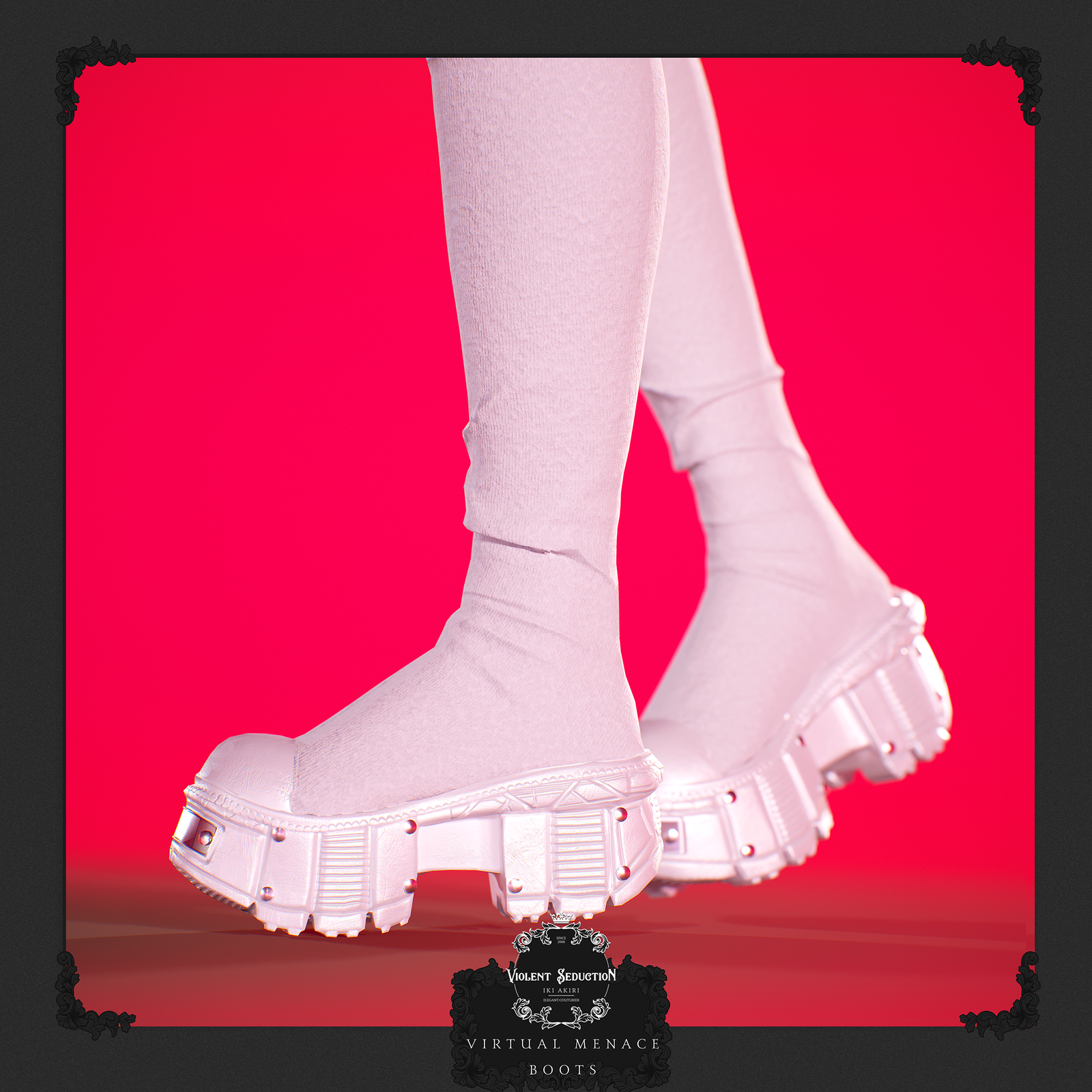 Virtual Menace Boots EGirl