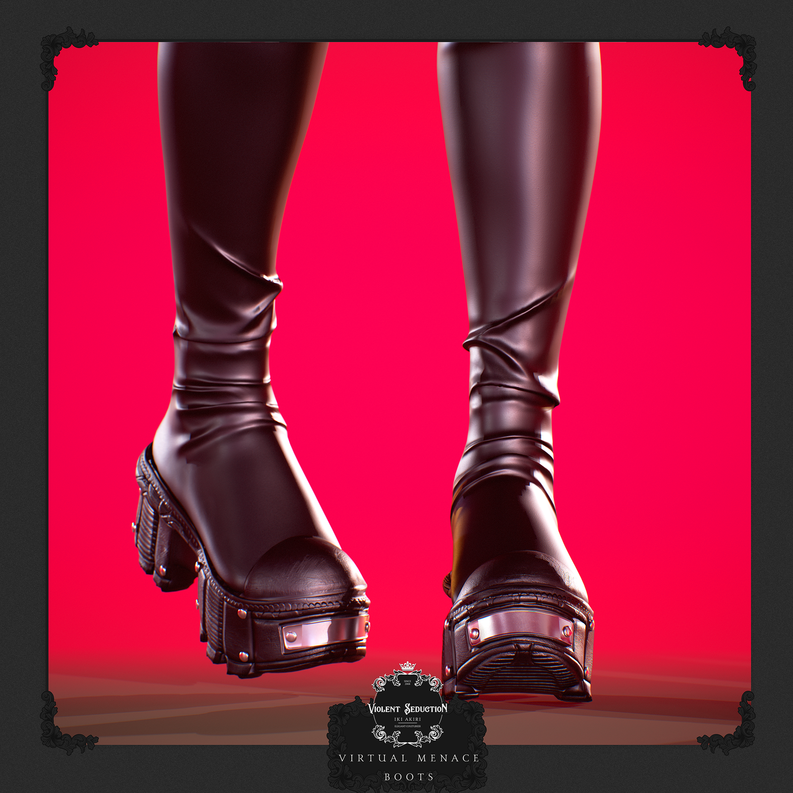Virtual Menace Boots EGirl