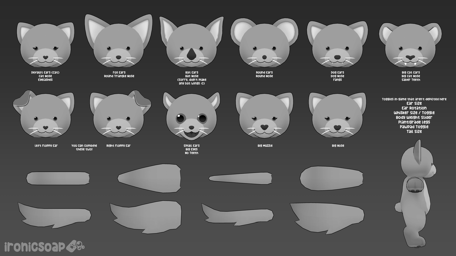 Soap Plush (VRChat Chibi Plush Avatar Base)