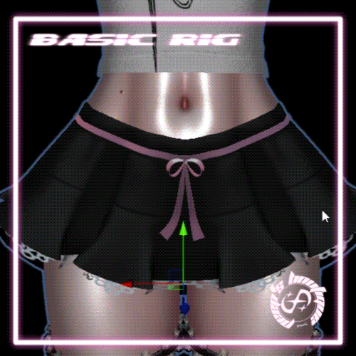Sweetheart Skirt / WITH PHYSICS !!