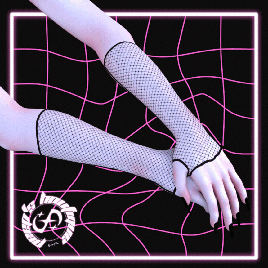 Fishnet Gloves