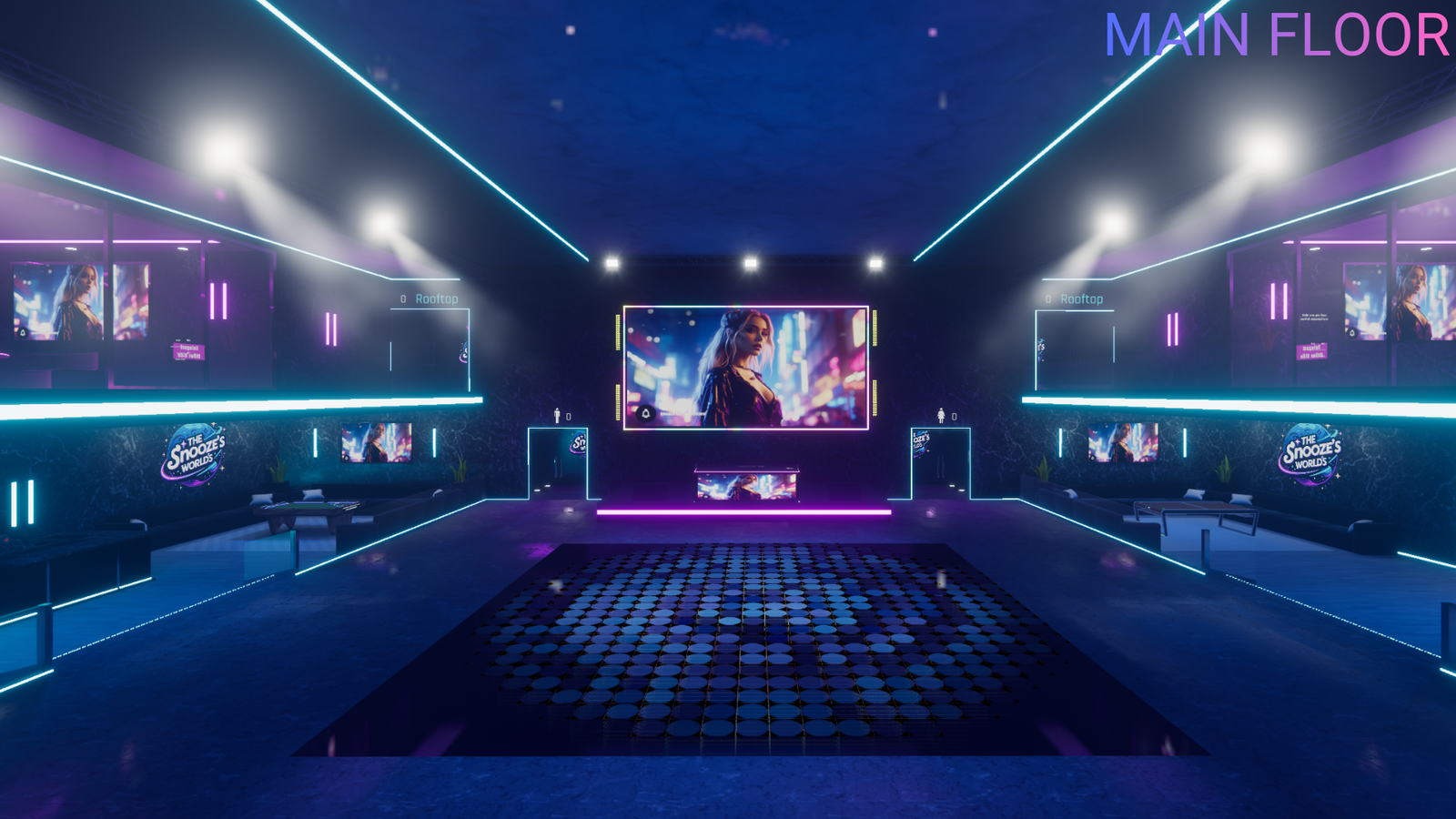 'Bottoms Up: Drinking & Games' VRCHAT WORLD (PC & QUEST)