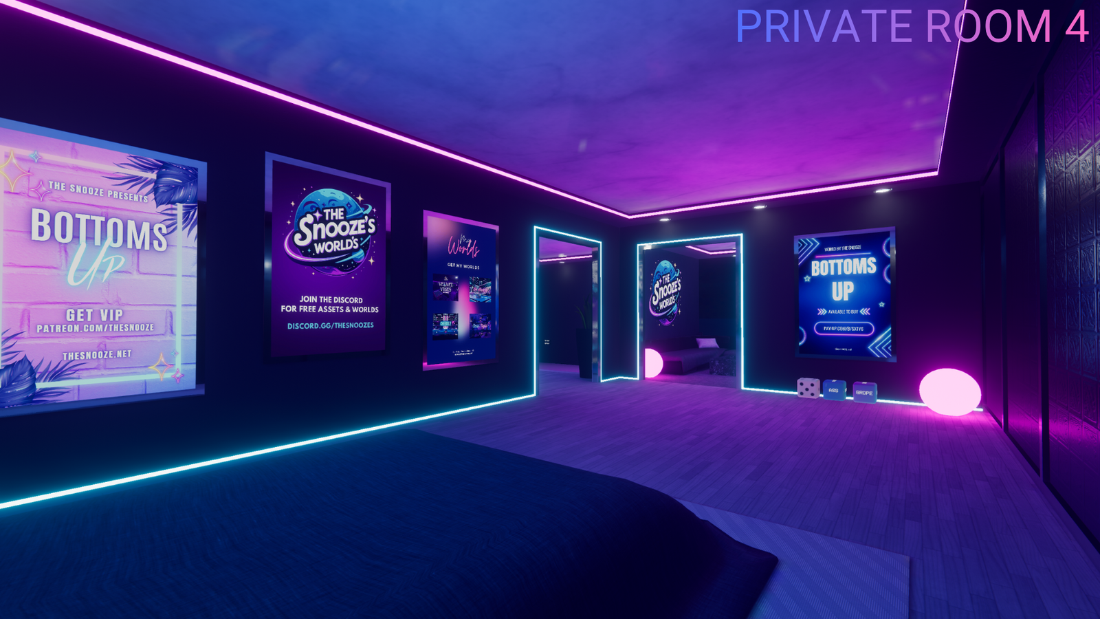 'Bottoms Up: Drinking & Games' VRCHAT WORLD (PC & QUEST)