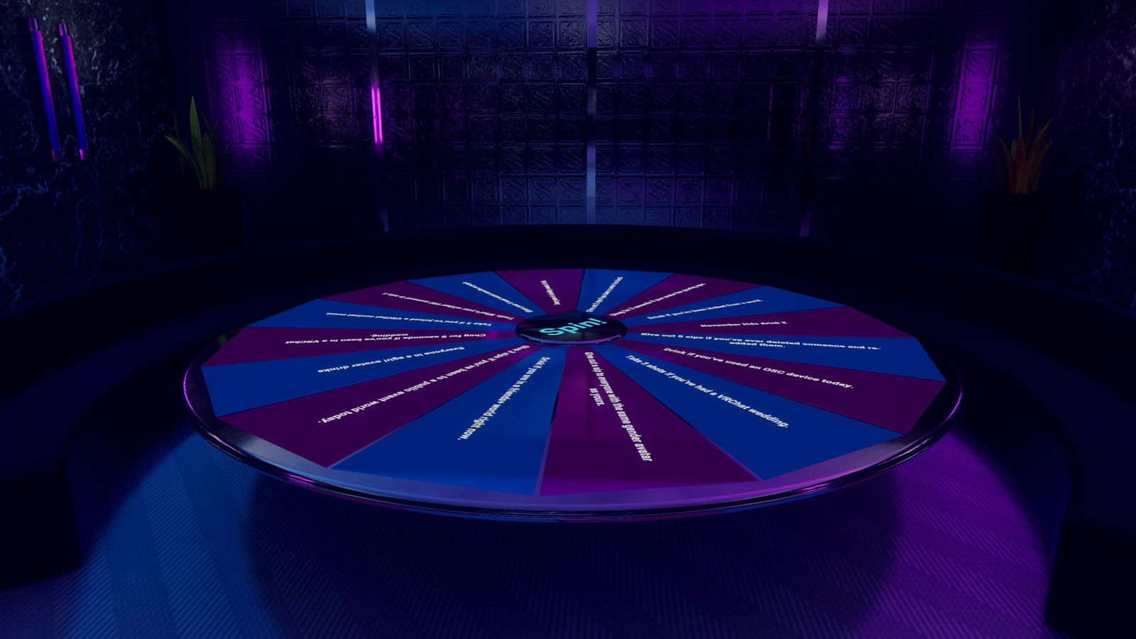 'Spin The Wheel' - VRCHAT ASSET
