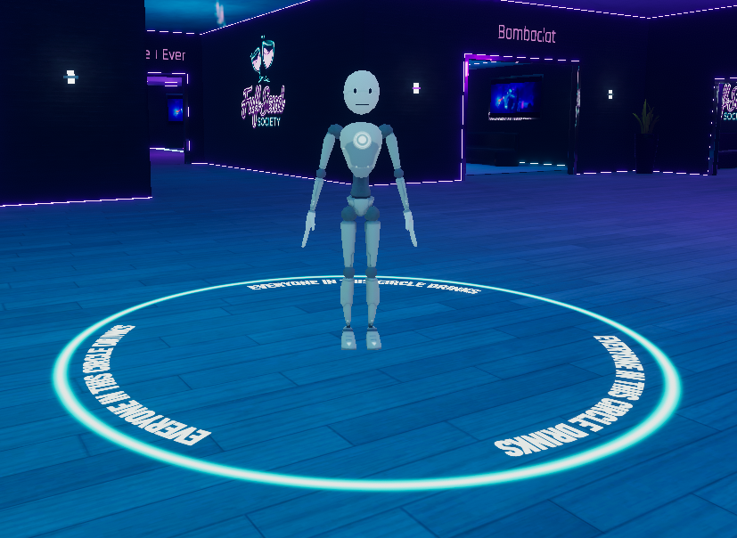 'Drinking Circle' VRCHAT ASSET (FREE FOR NITRO)