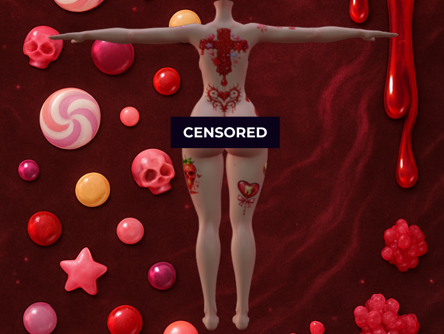 Sin & Sweet Tattoo Set