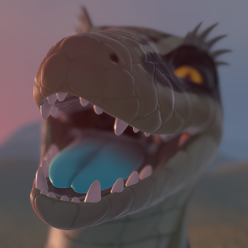 Sandtail Lizard VRC Avatar