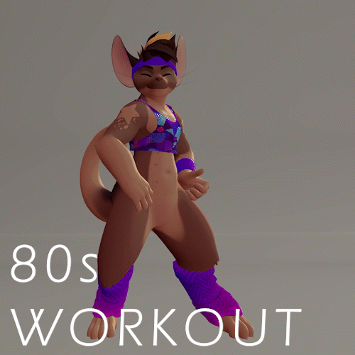 80s Workout Outfit (Chuki 1.4)